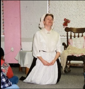 Cathy as Laura Secord