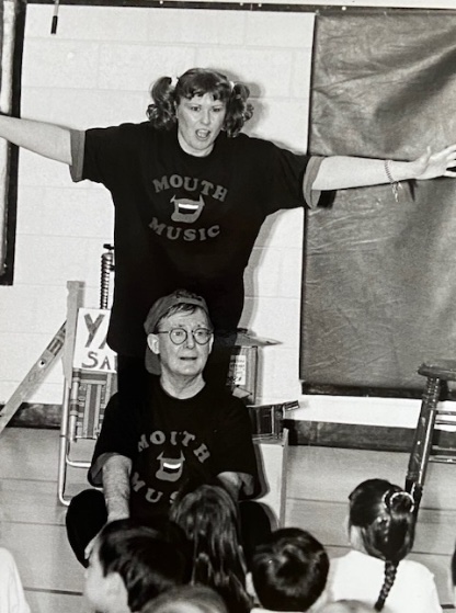 Cathy and Bob Barton in Mouth Music: The Poetry Show