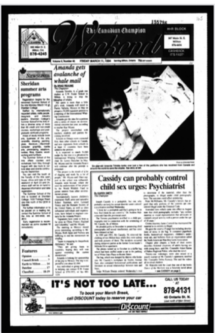 Amanda Project article