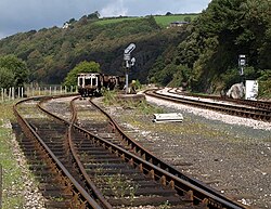 Example of a railway siding