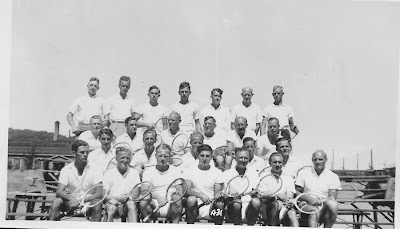 Neys (Camp 100) German POW tennis team